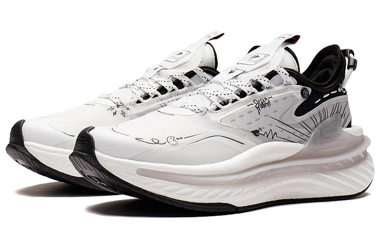 (WMNS) Li-Ning Beyond 6 'Standard White Black' AGLS016-5 - 3