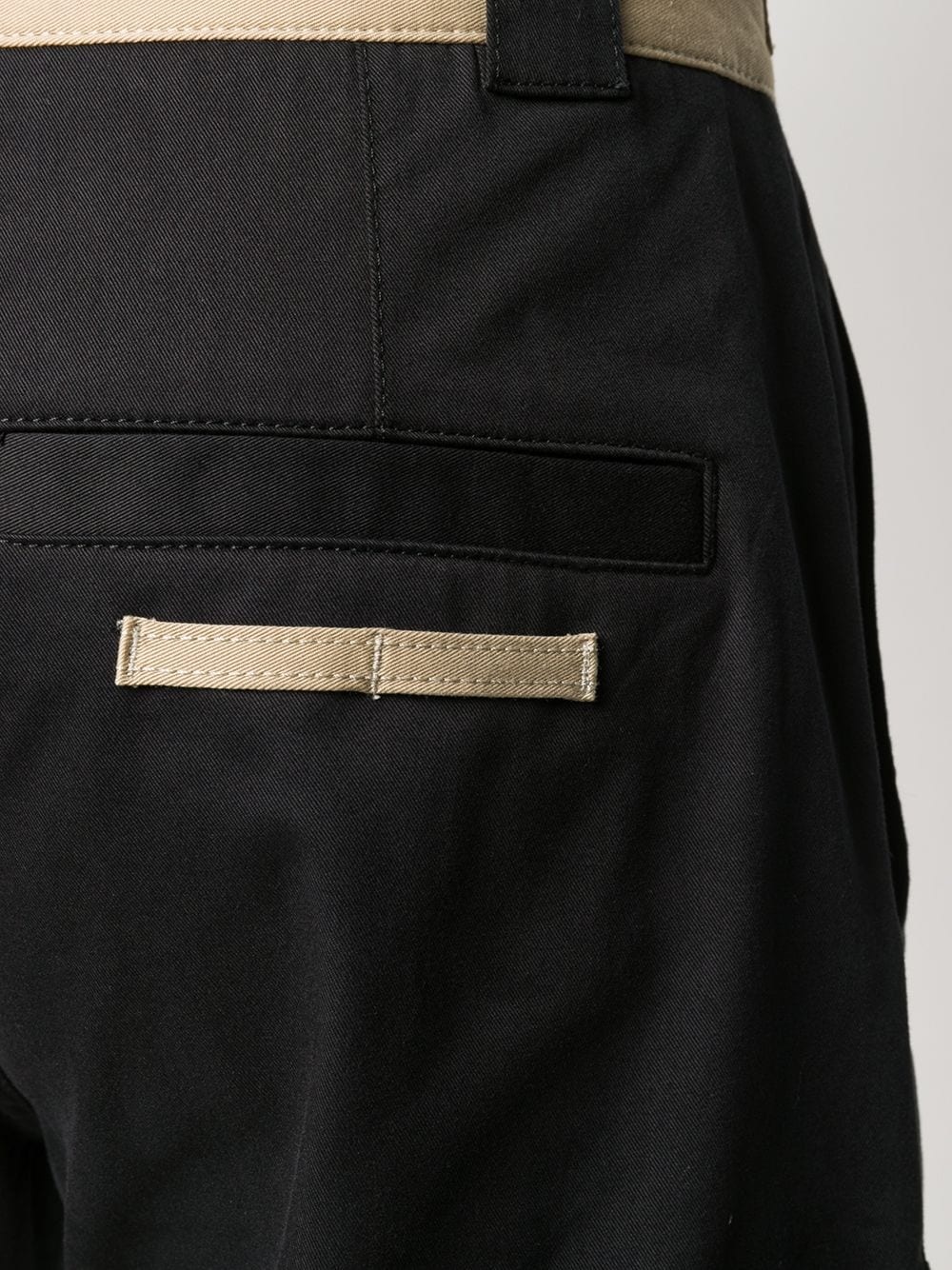 panelled cargo trousers - 5