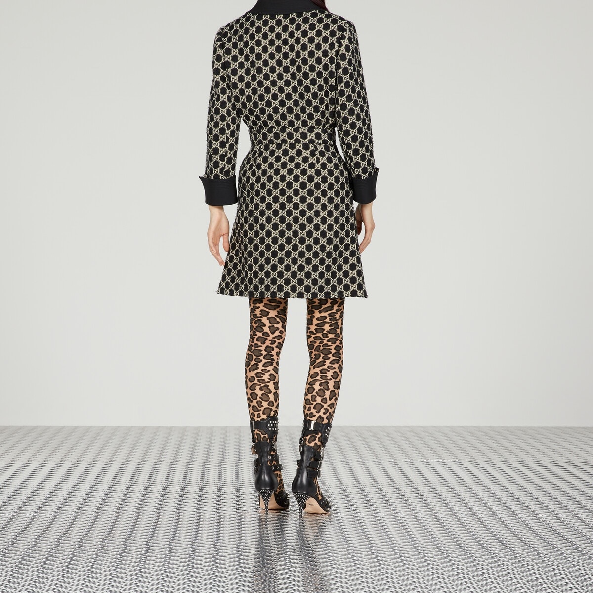GG tweed skirt - 7