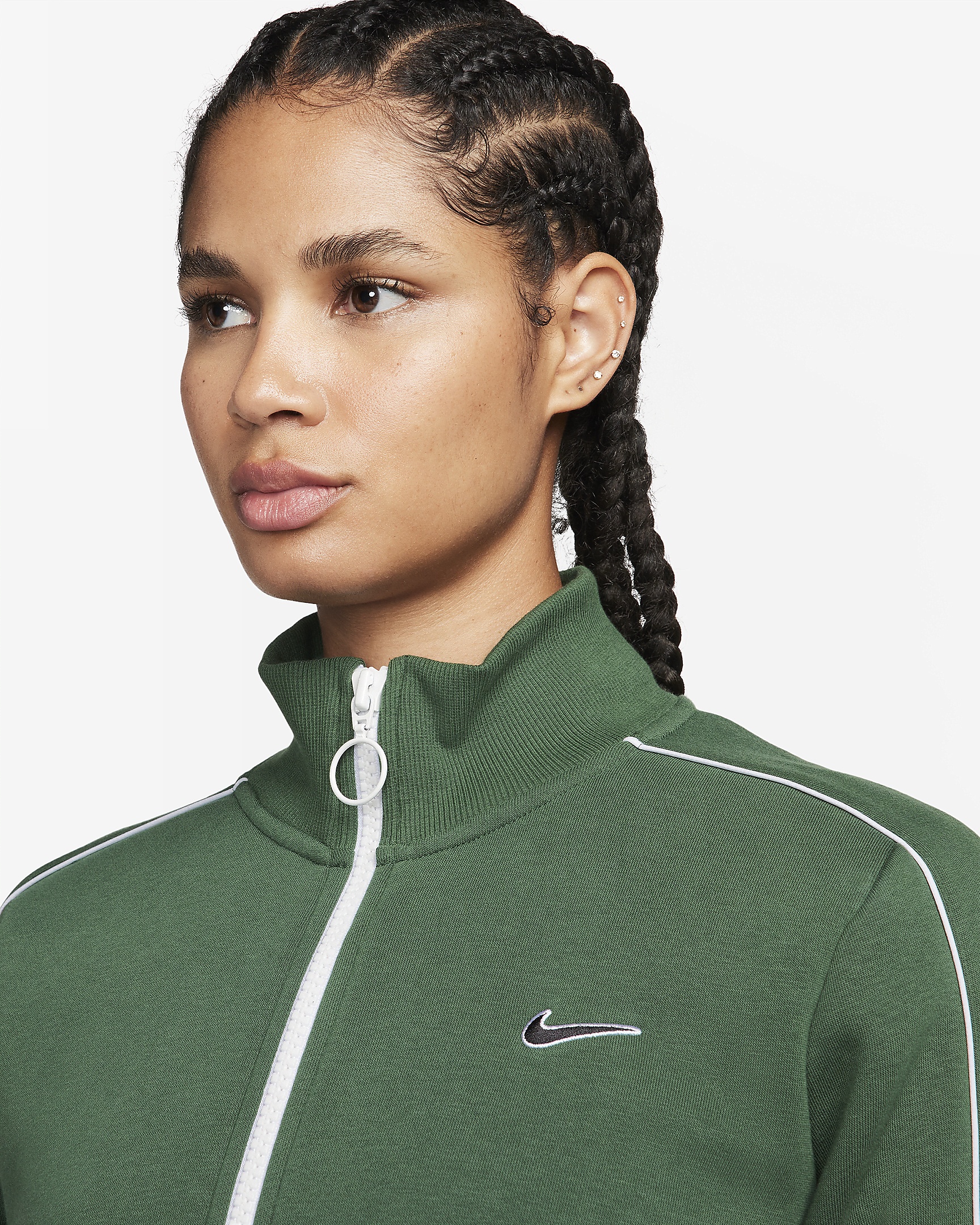 Women's Nike Sportswear Fleece Track Top - 3