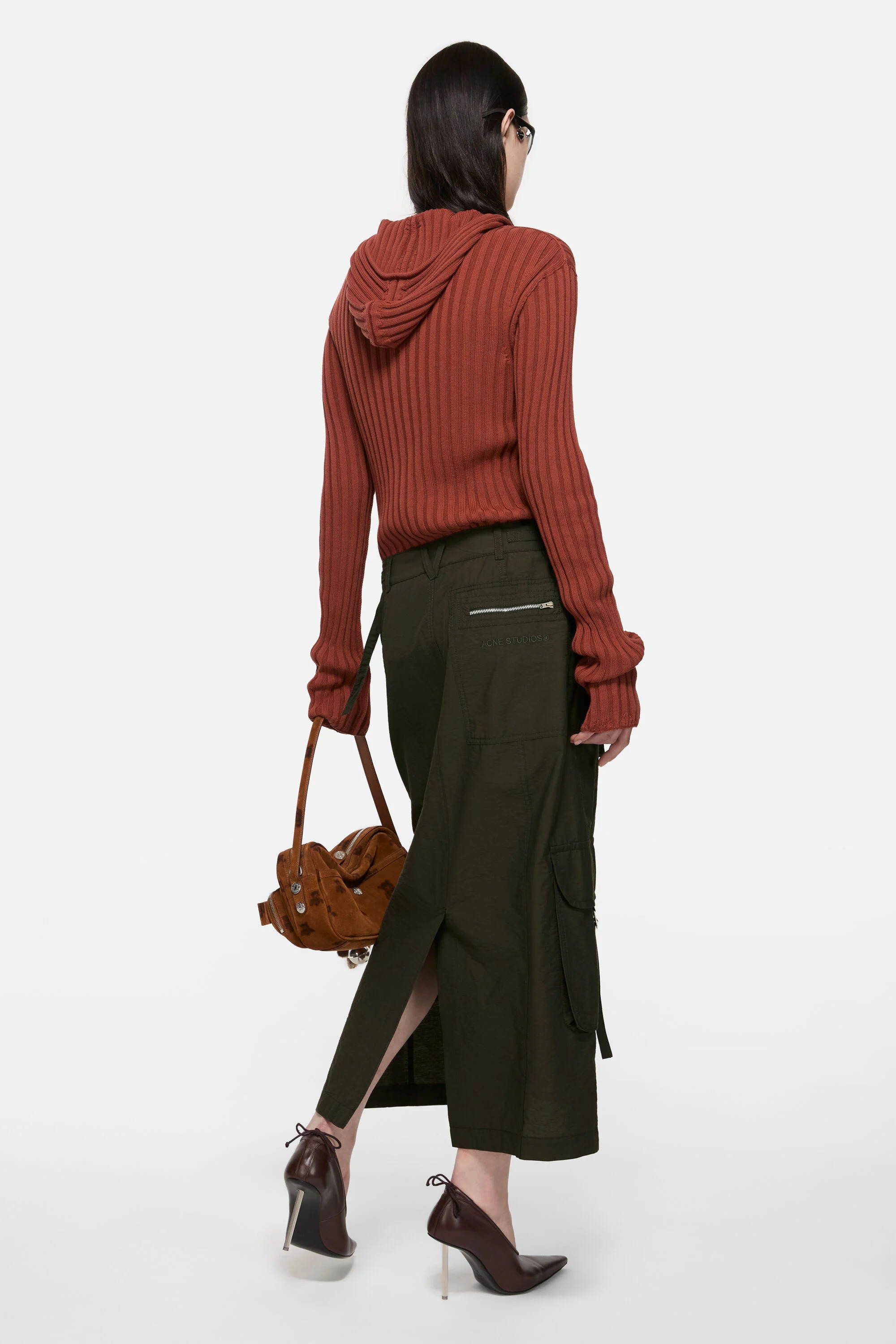 Cargo skirt - Dark grey - 3