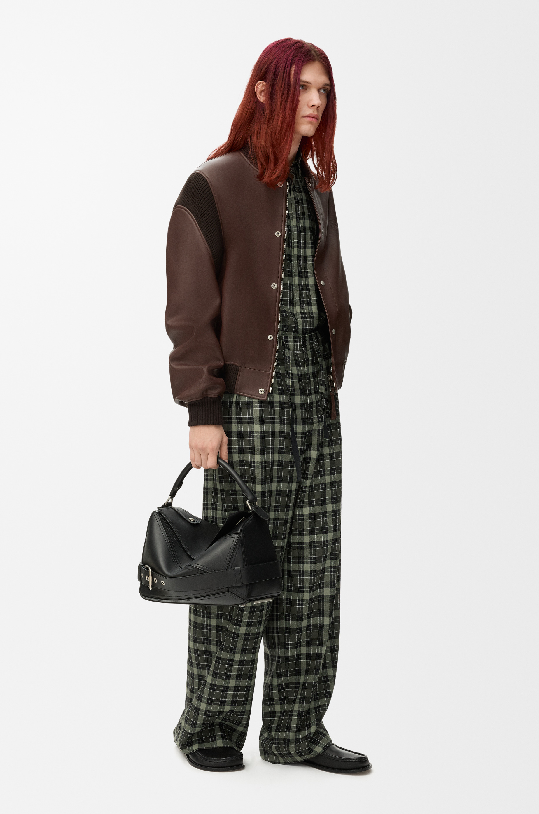 Drawstring trousers in wool blend - 2
