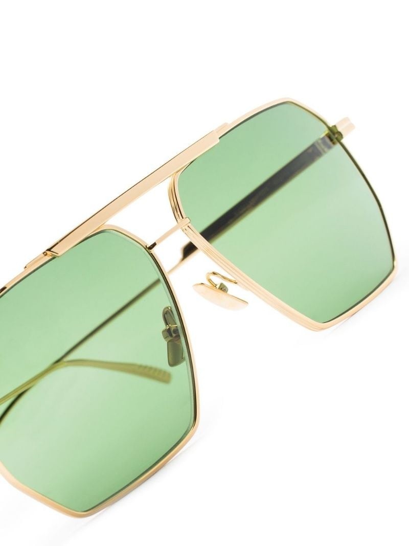 pilot-frame sunglasses - 3