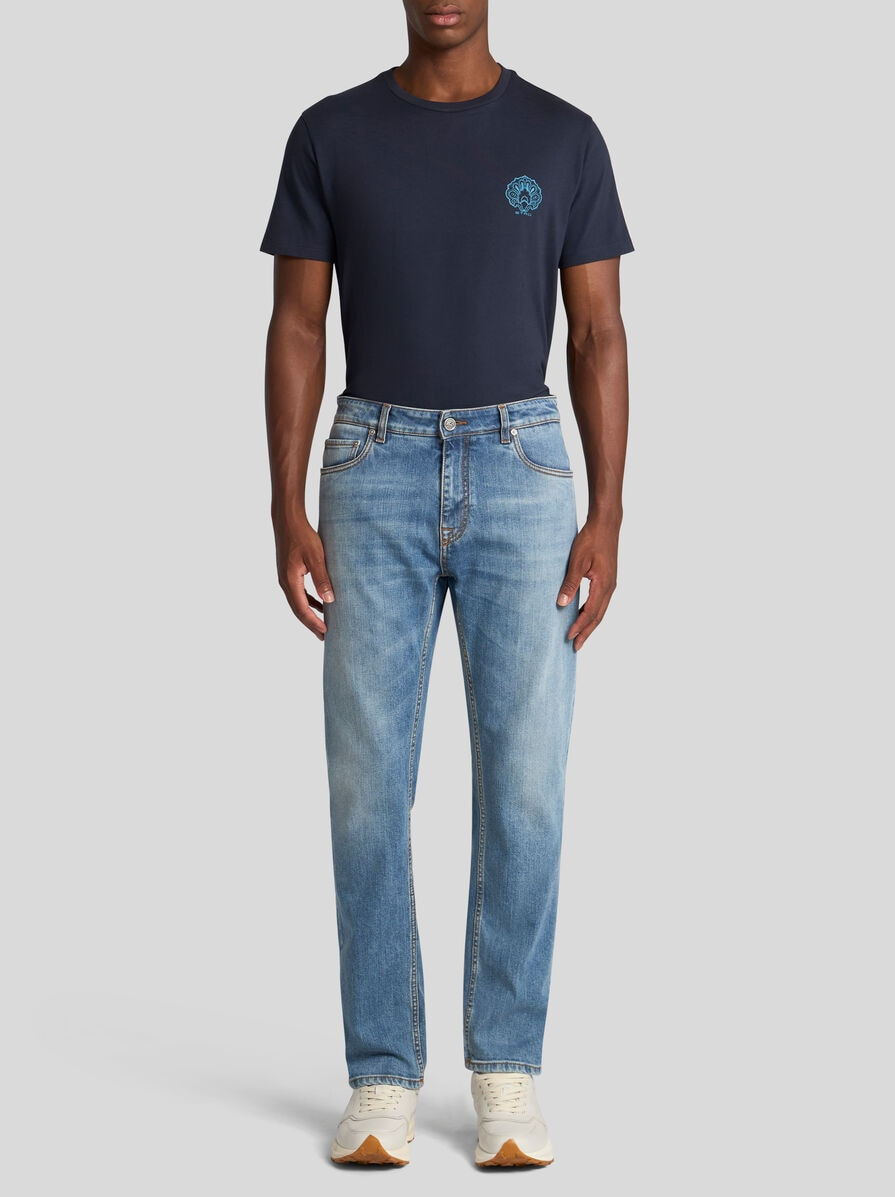 JEANS WITH EMBROIDERY - 4