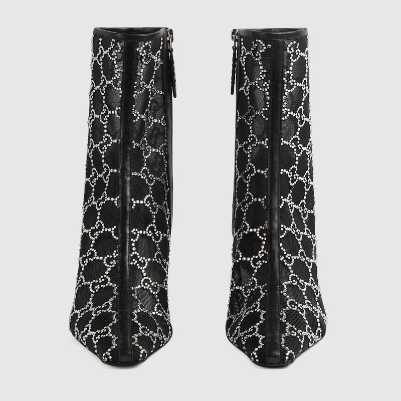 GUCCI Women's GG mid-heel boot outlook