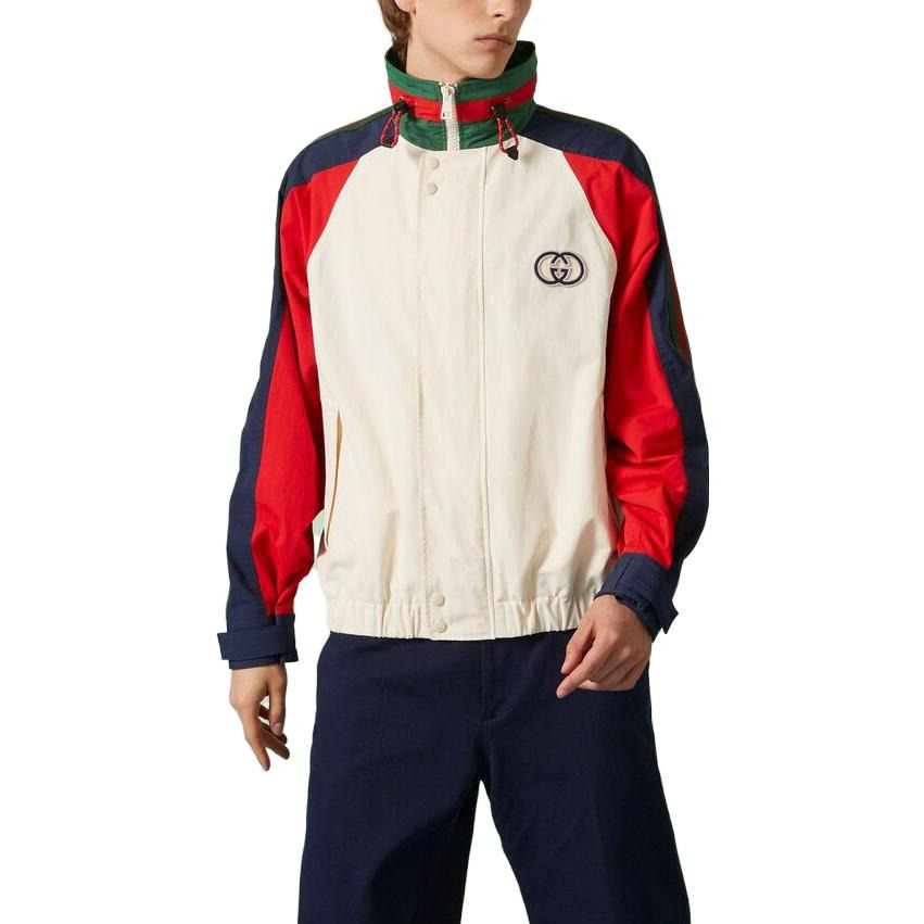 Gucci Cotton Nylon Jacket With Patch 'Multicolor' 747369-ZANYS-9791 - 3