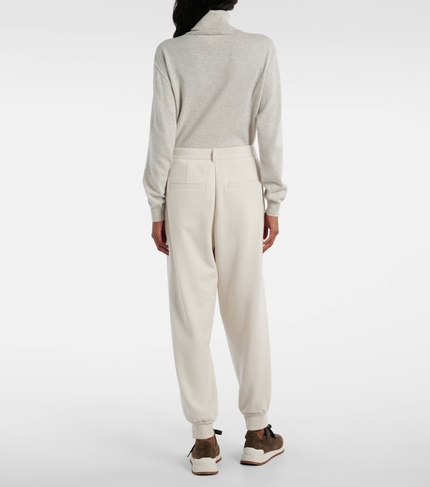Cotton jersey sweatpants - 3