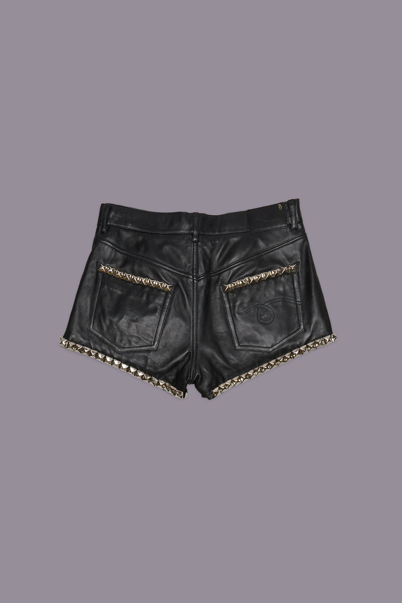 5-POCKET LEATHER SHORT 5