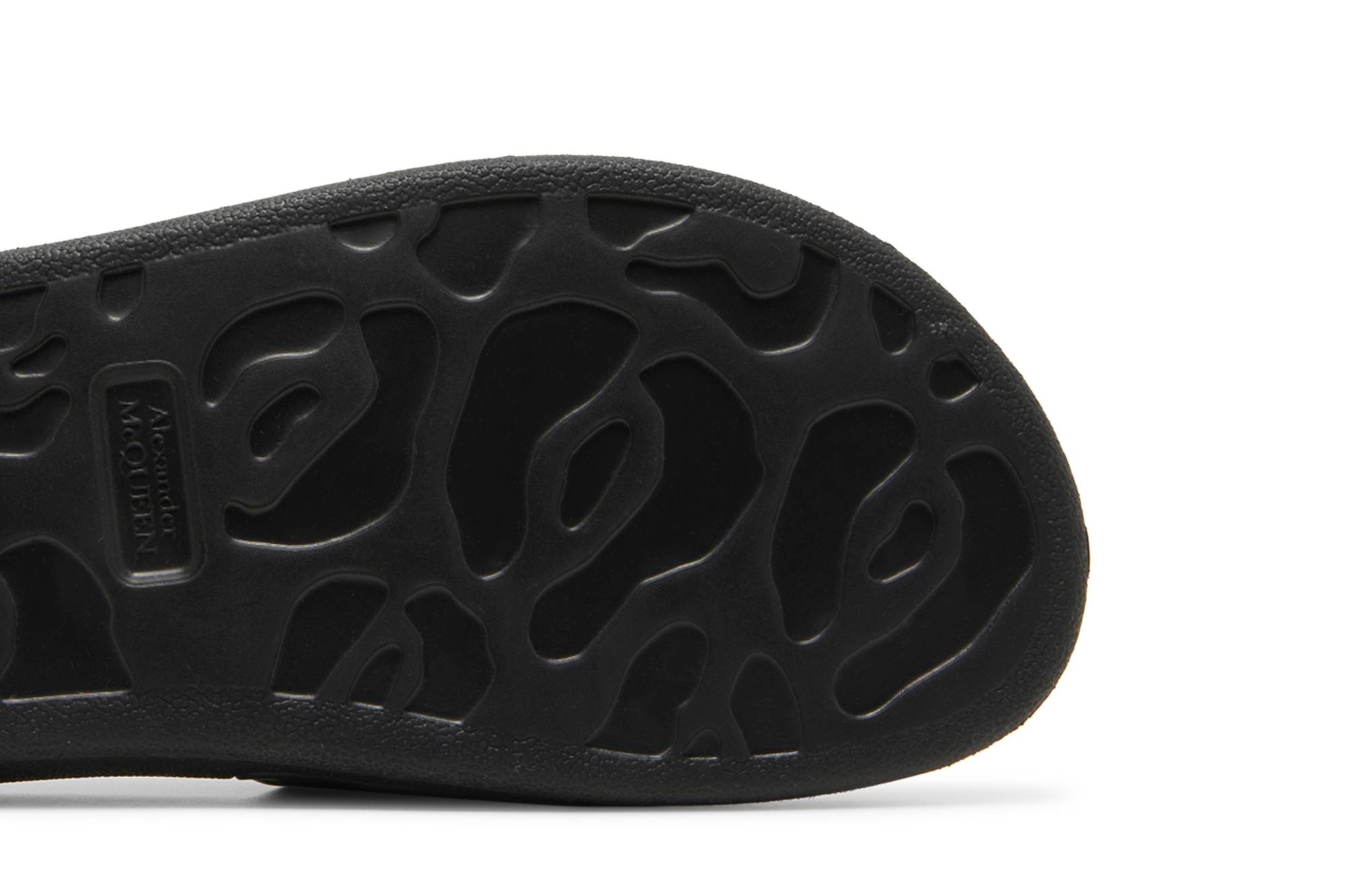 Alexander Mcqueen Wmns Logo Slides 'Black' - 5