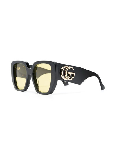 GUCCI square-frame tinted sunglasses outlook