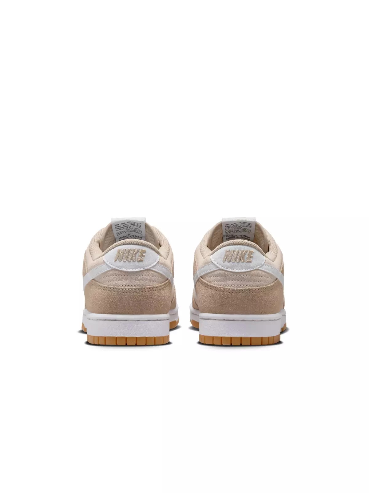 Dunk Low Retro SE "Pale Ivory/White/Lt Orewood Brn" Men's Shoe - 7