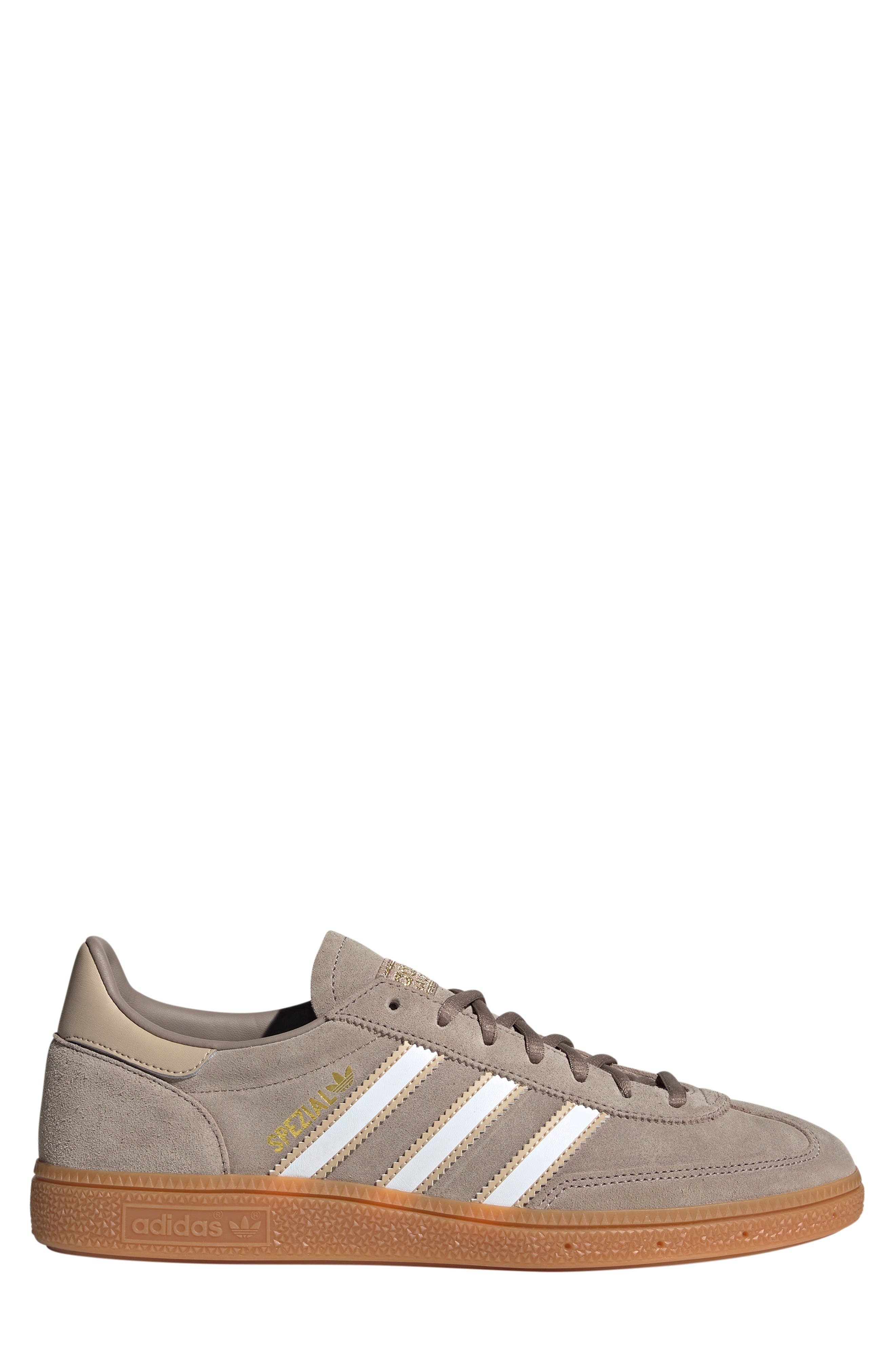 adidas Gender Inclusive Handball Spezial Sneaker in Chalky Brown/white/magic Beige at Nordstrom - 3