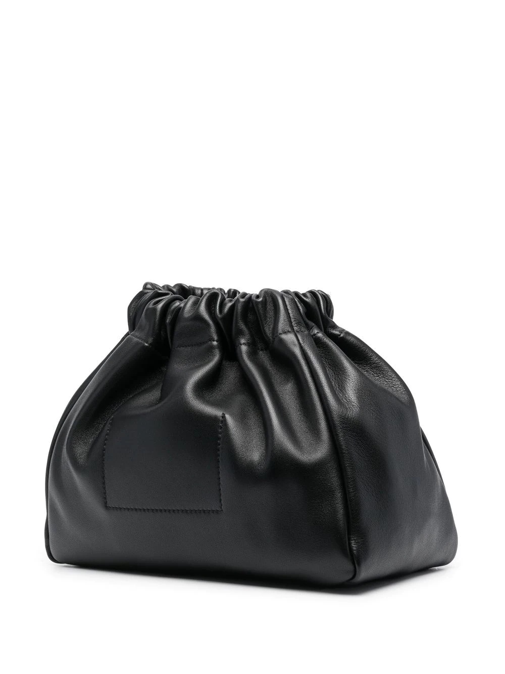 leather drawstring bag - 3