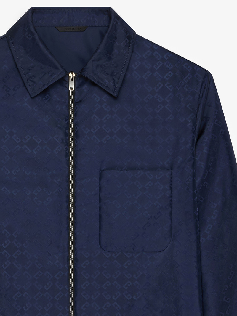 OVERSHIRT IN DOUBLE FACE MONOGRAM 72 JACQUARD 4