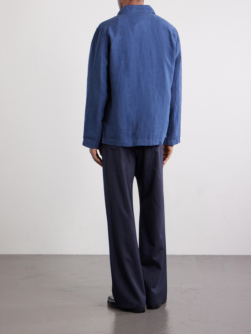 Perry Linen and Cotton-Blend Woven Jacket 4