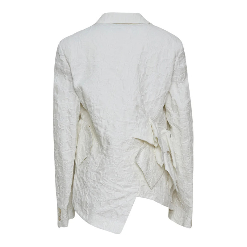 Comme Des Garçons Cotton Silk Gros Grain Brocade Jacket outlook