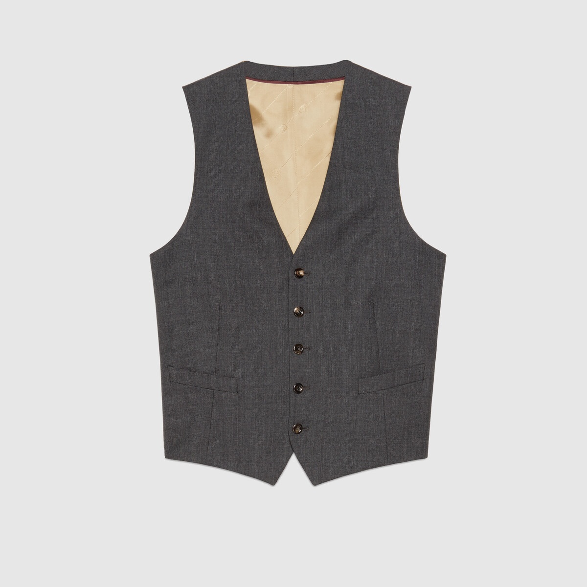 Wool formal vest - 2