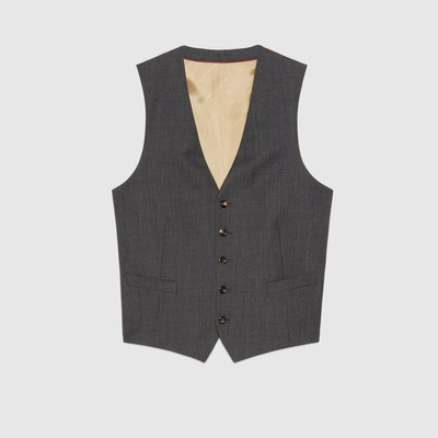 GUCCI Wool formal vest outlook