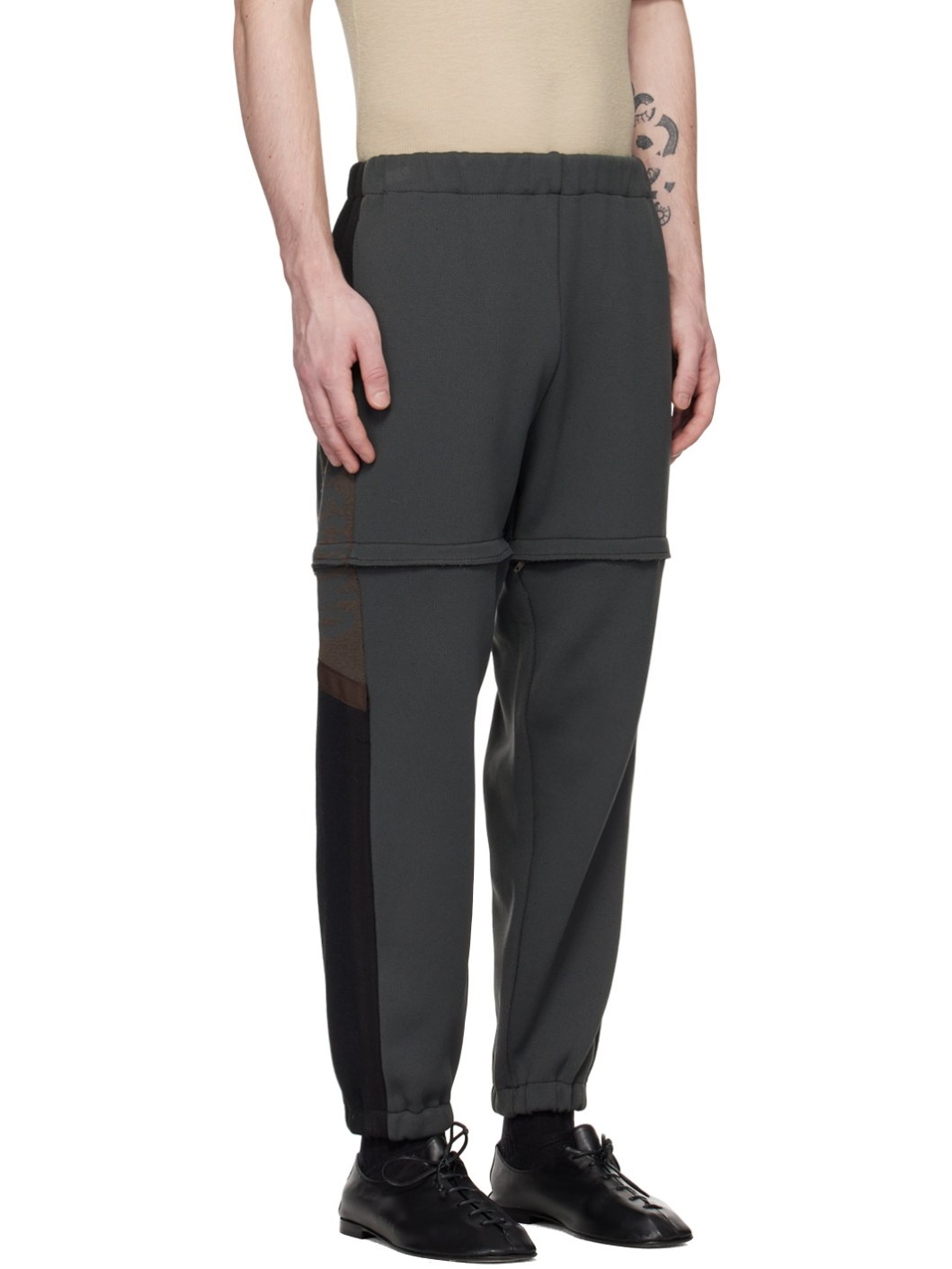 Gray Convertible Lounge Pants - 2
