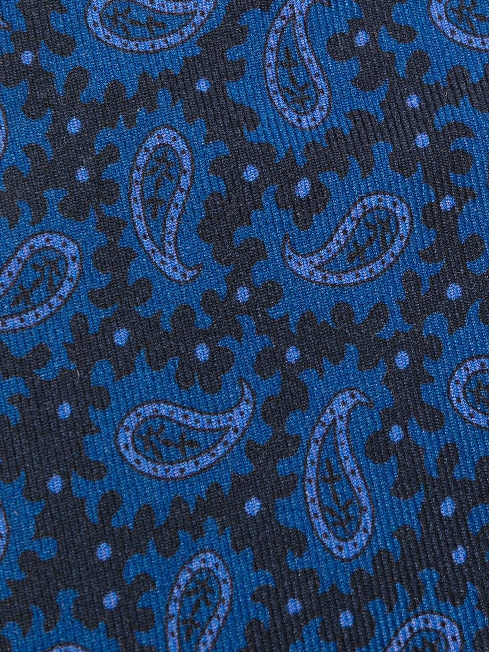 paisley print tie - 2