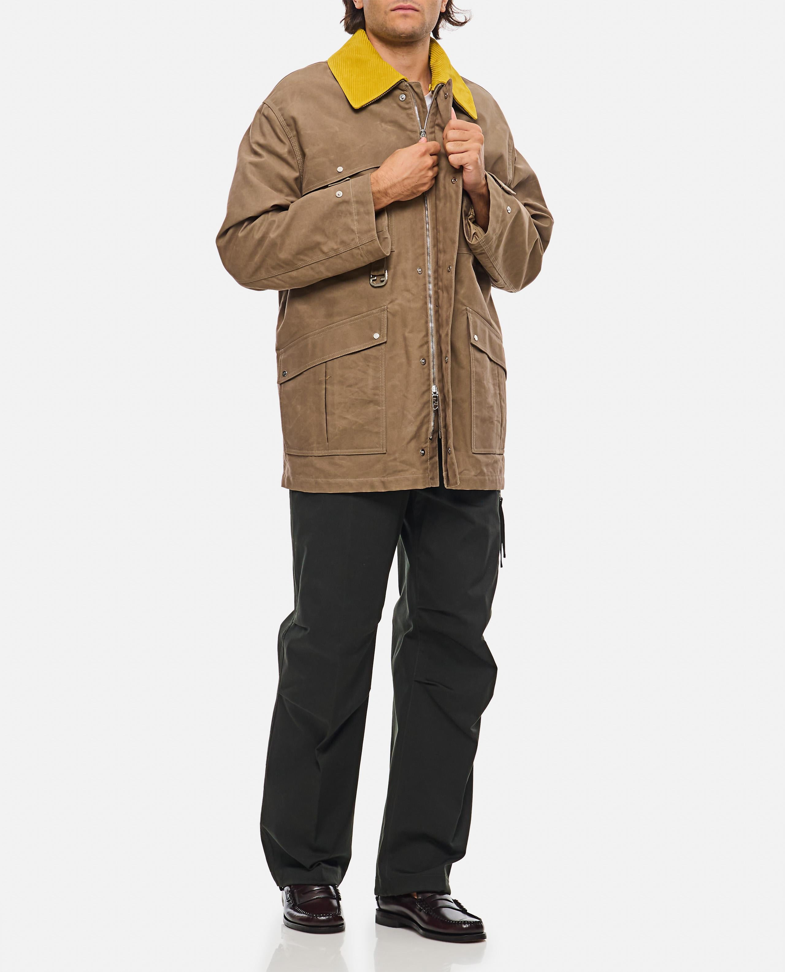 BLOUSON OILED REPS COTTON - 2
