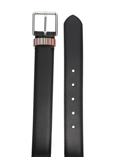 Paul Smith stripe trim belt outlook