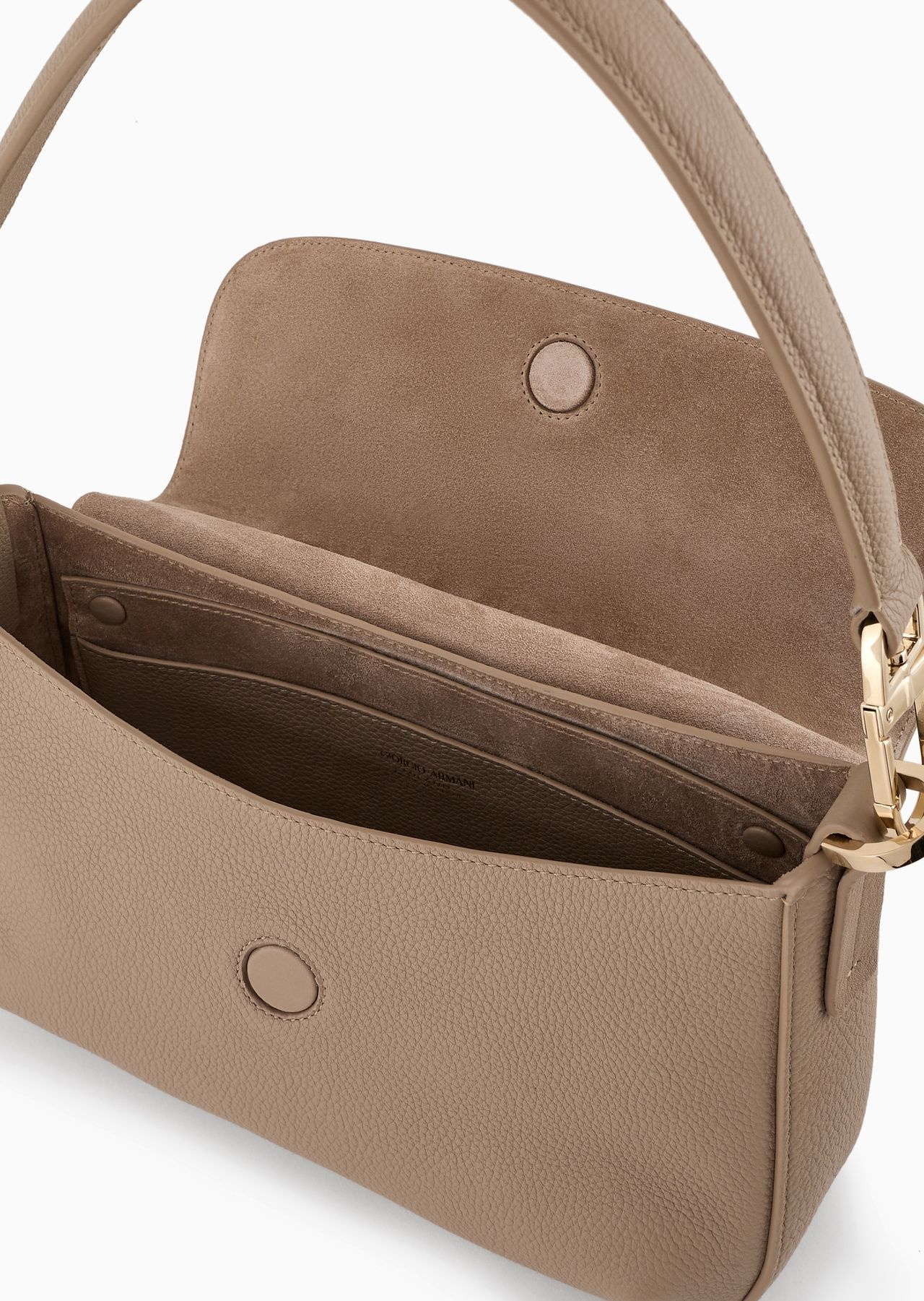 Small la Prima Soft bag in pebbled leather - 4