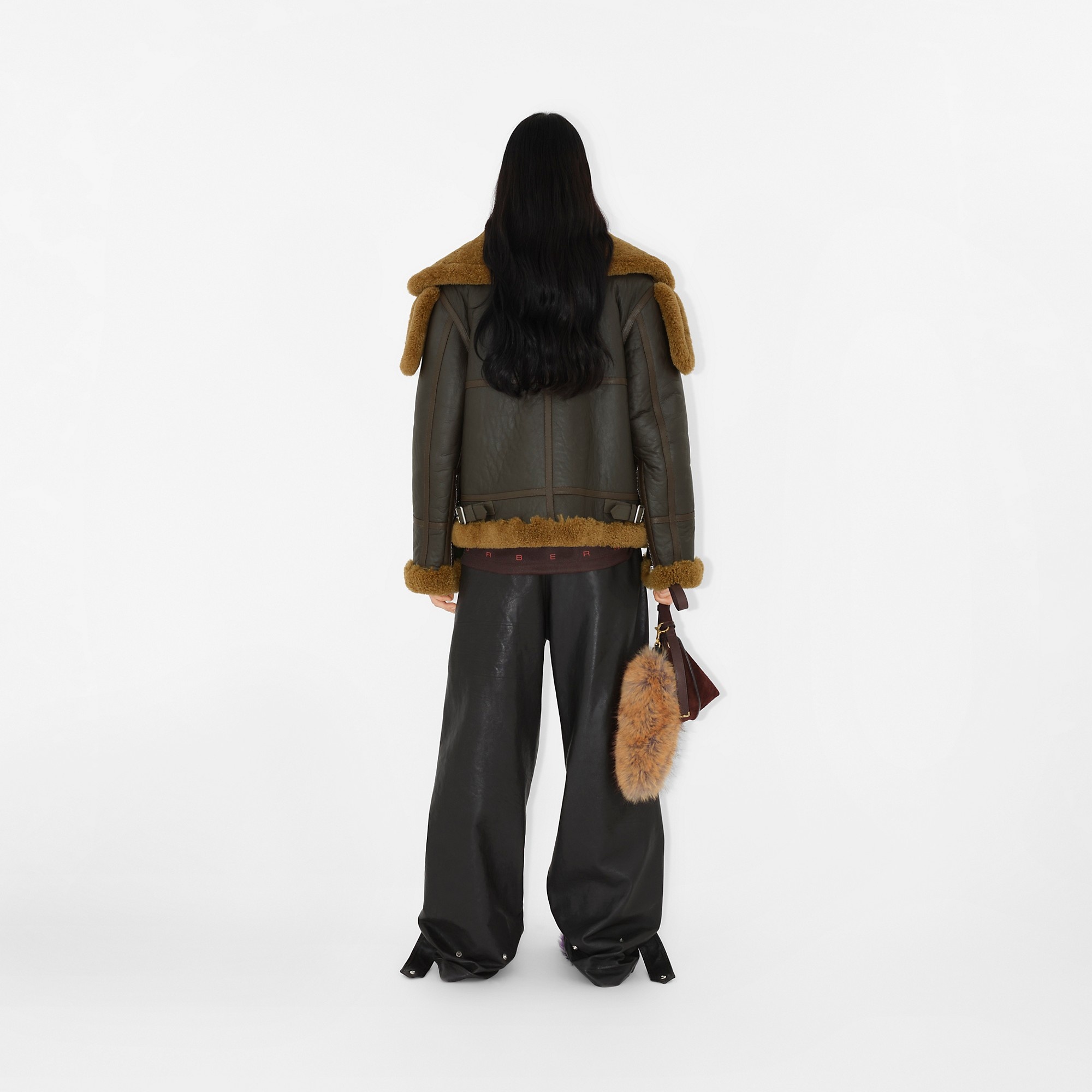 Shearling Aviator Jacket - 4