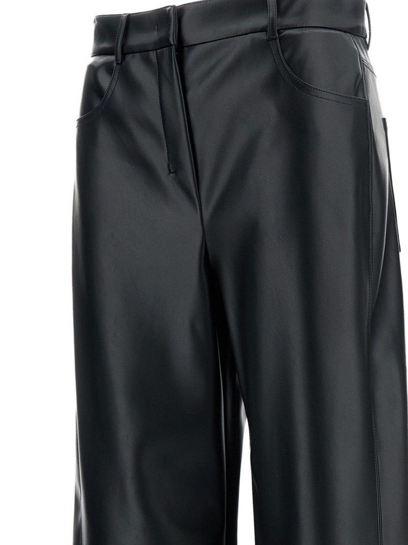 faux-leather trousers 4