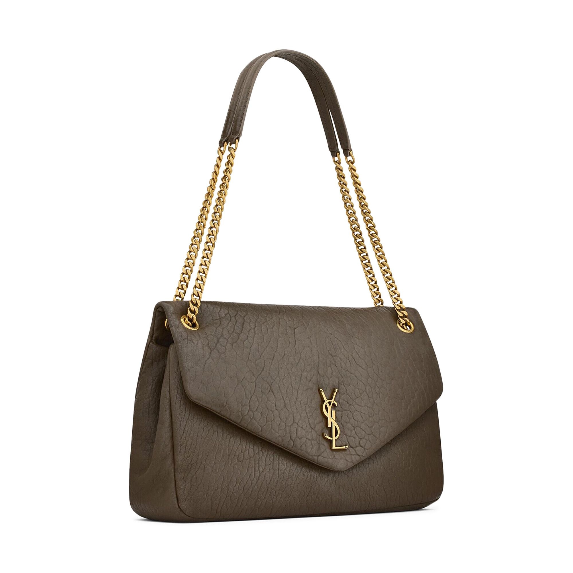 Saint Laurent Large Calypso Chain Bag 'Light Musk' - 3