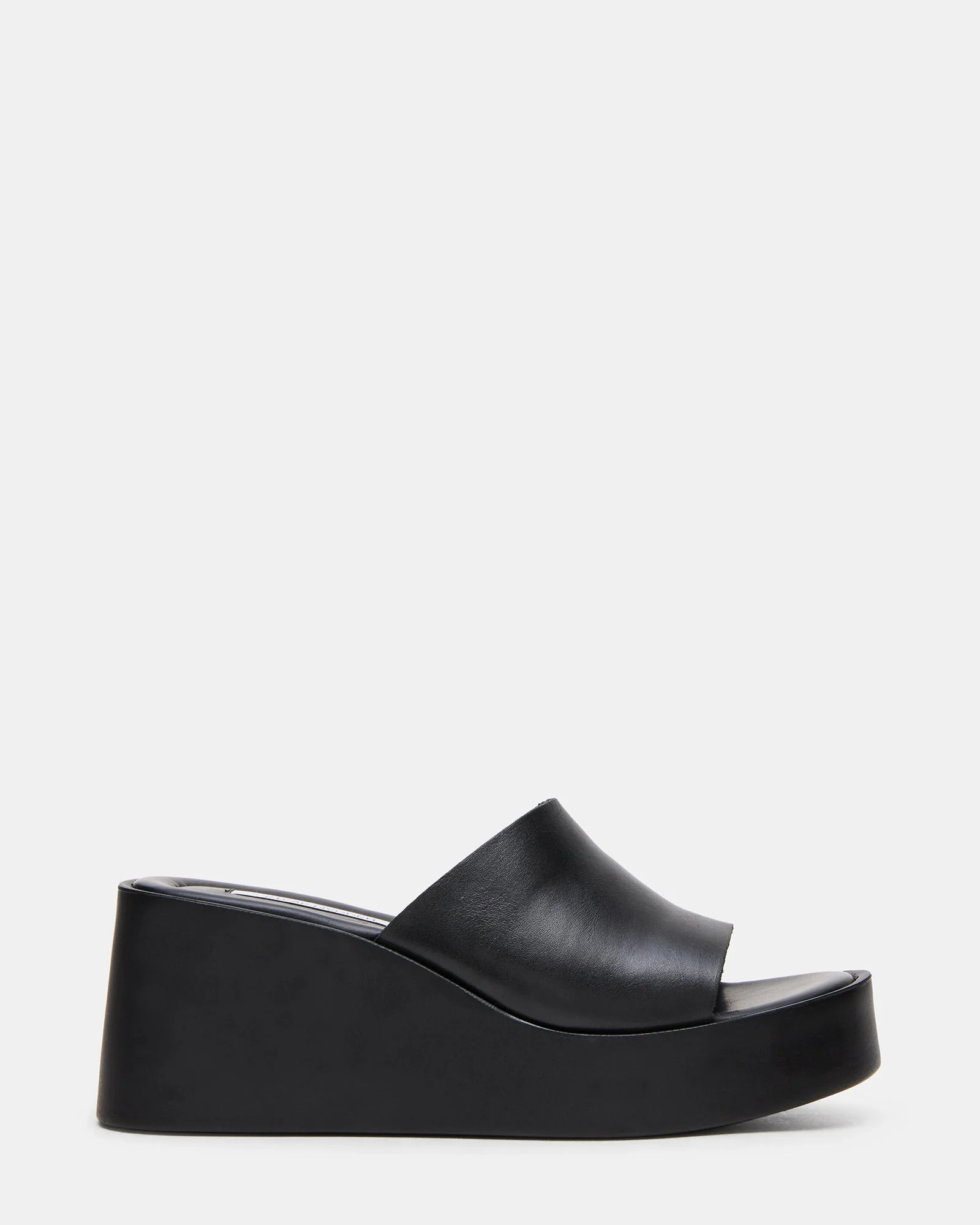 LEORA BLACK LEATHER - 1