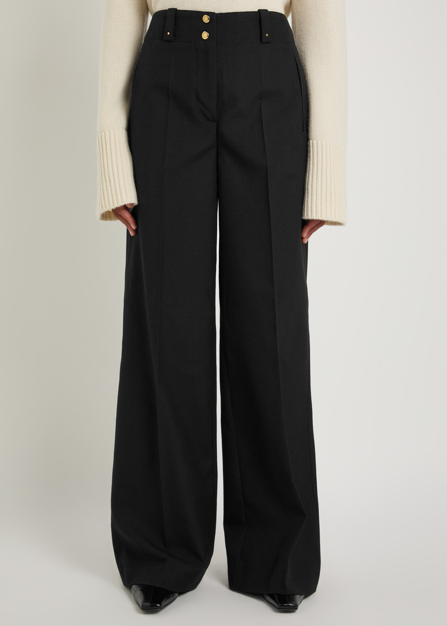 Moncler Logo-embellished Woven Trousers - 2