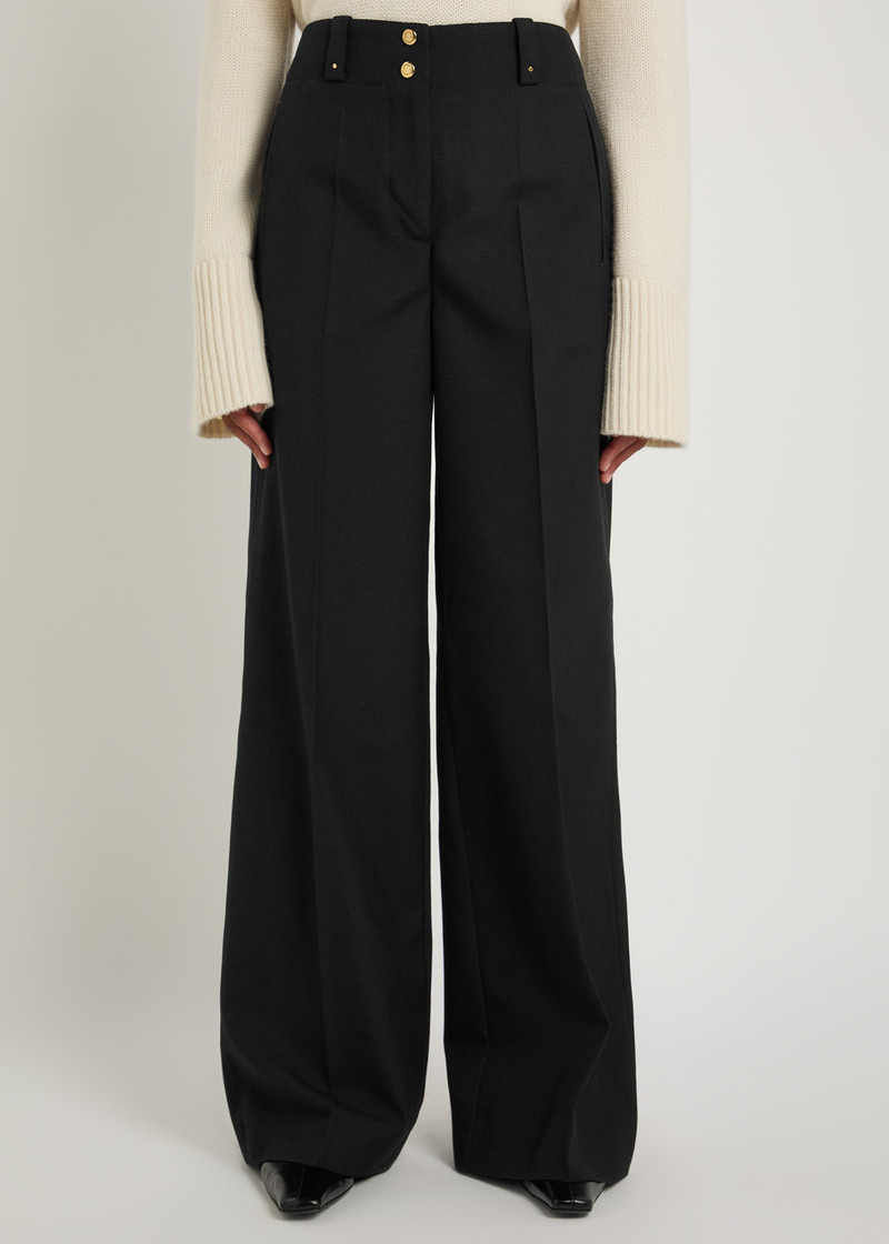 Moncler Moncler Logo-embellished Woven Trousers outlook