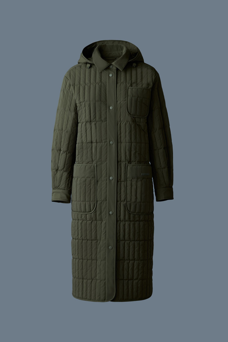 MACKAGE TADOKA Light down vertical quilted coat outlook