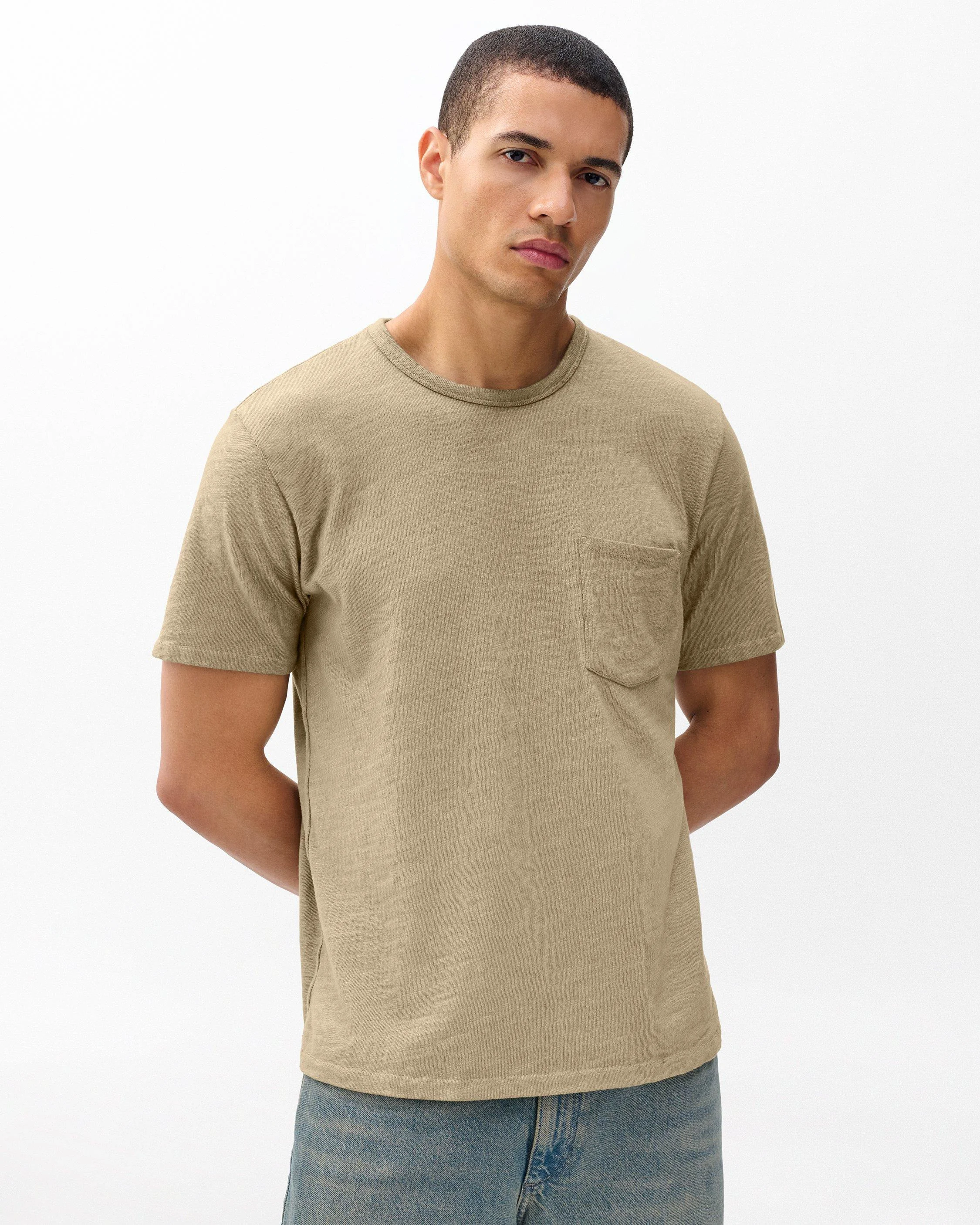 Washed Classic Flame Tee - 1