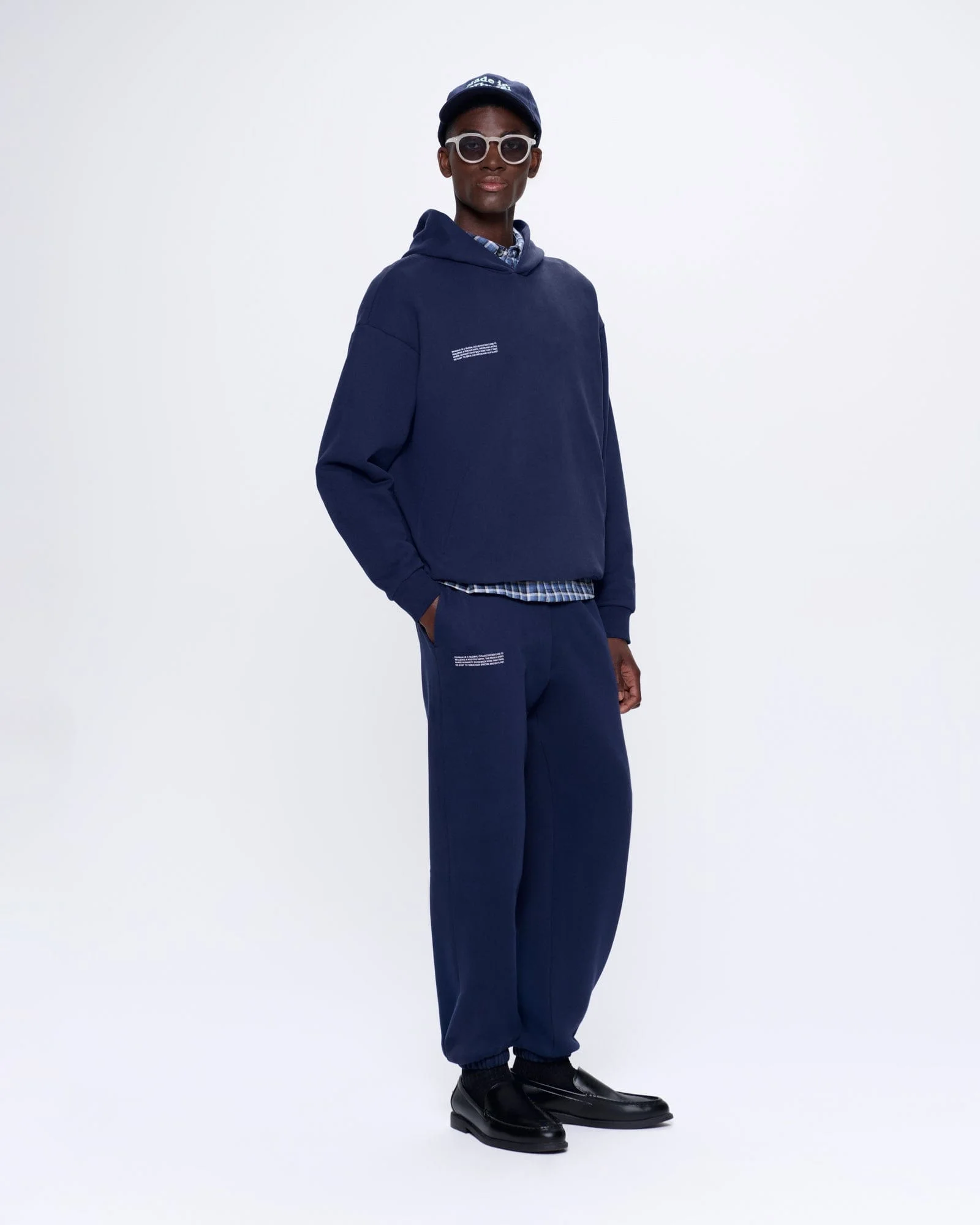 Mens 365 Midweight Track Pants - Navy Blue - 1