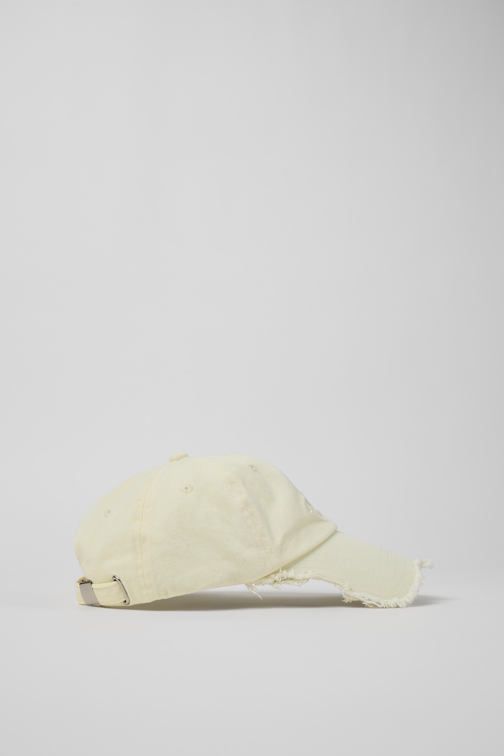 Beige Cotton Cap (One Size) - 3