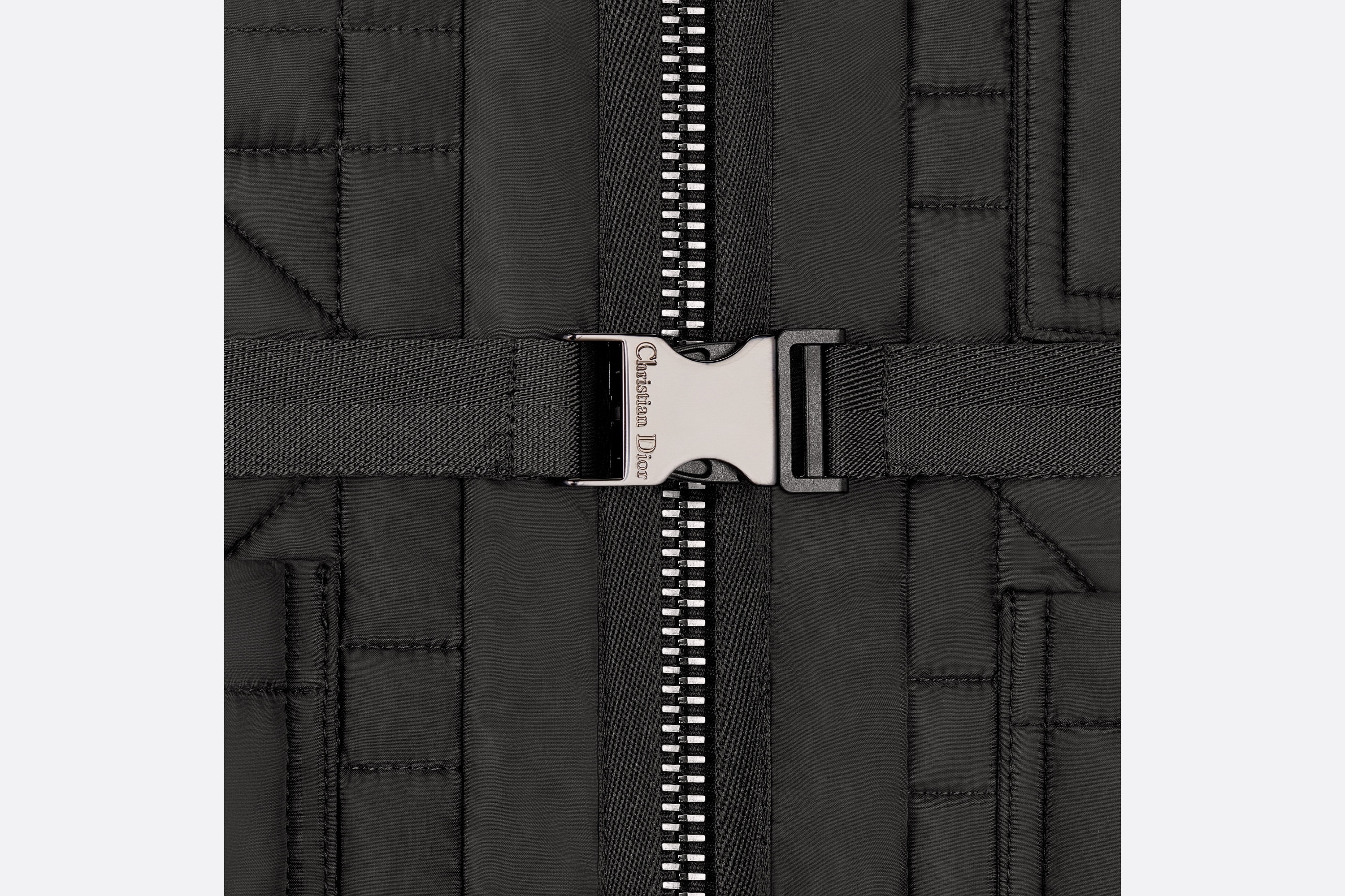 Macrocannage Belted Vest - 4