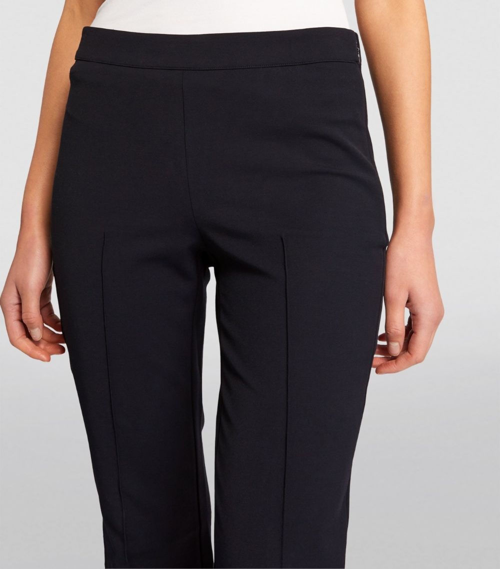 Cropped Flared Trousers - 6