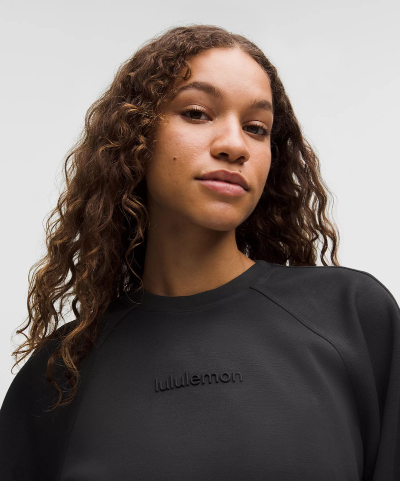 Smooth Spacer Cropped Pullover *Wash 4