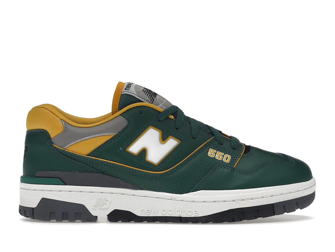 New Balance 550 Dark Green Gold - 1