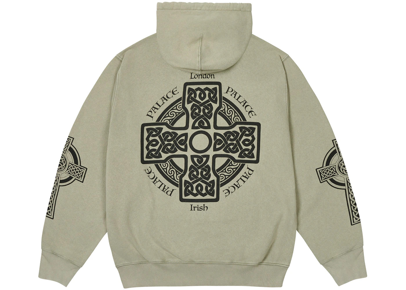 Palace Celtic Zip Hood Sage - 2