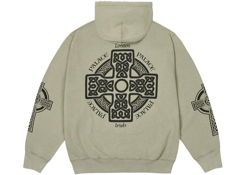 PALACE Palace Celtic Zip Hood Sage outlook