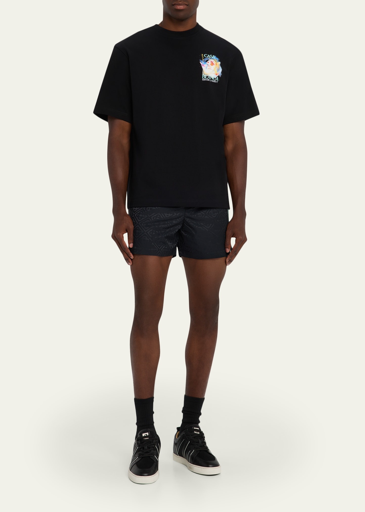 Men's Galactic Connection Oversized Graphic T-Shirt - 2