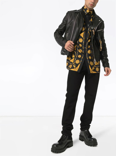 VERSACE Barocco Western print shirt outlook