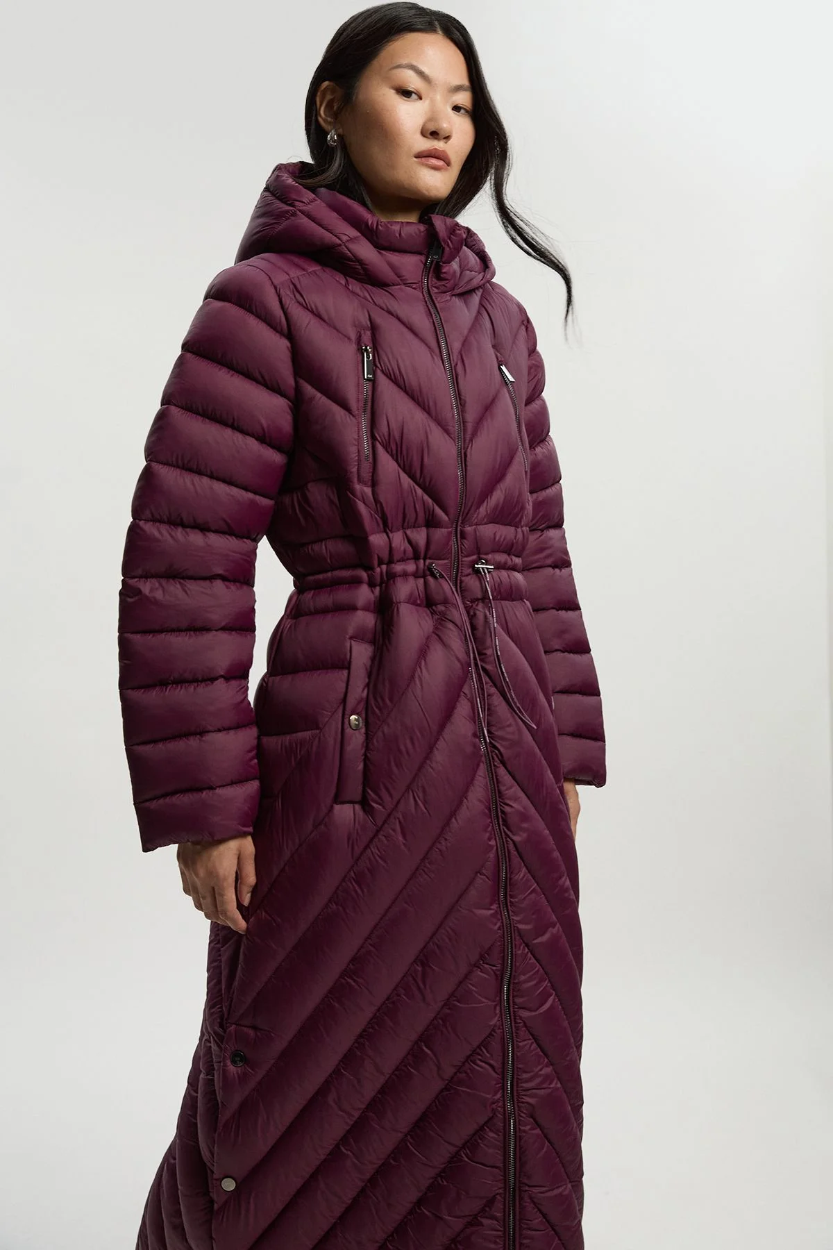 Lightweight Packable Maxi Coat - 1