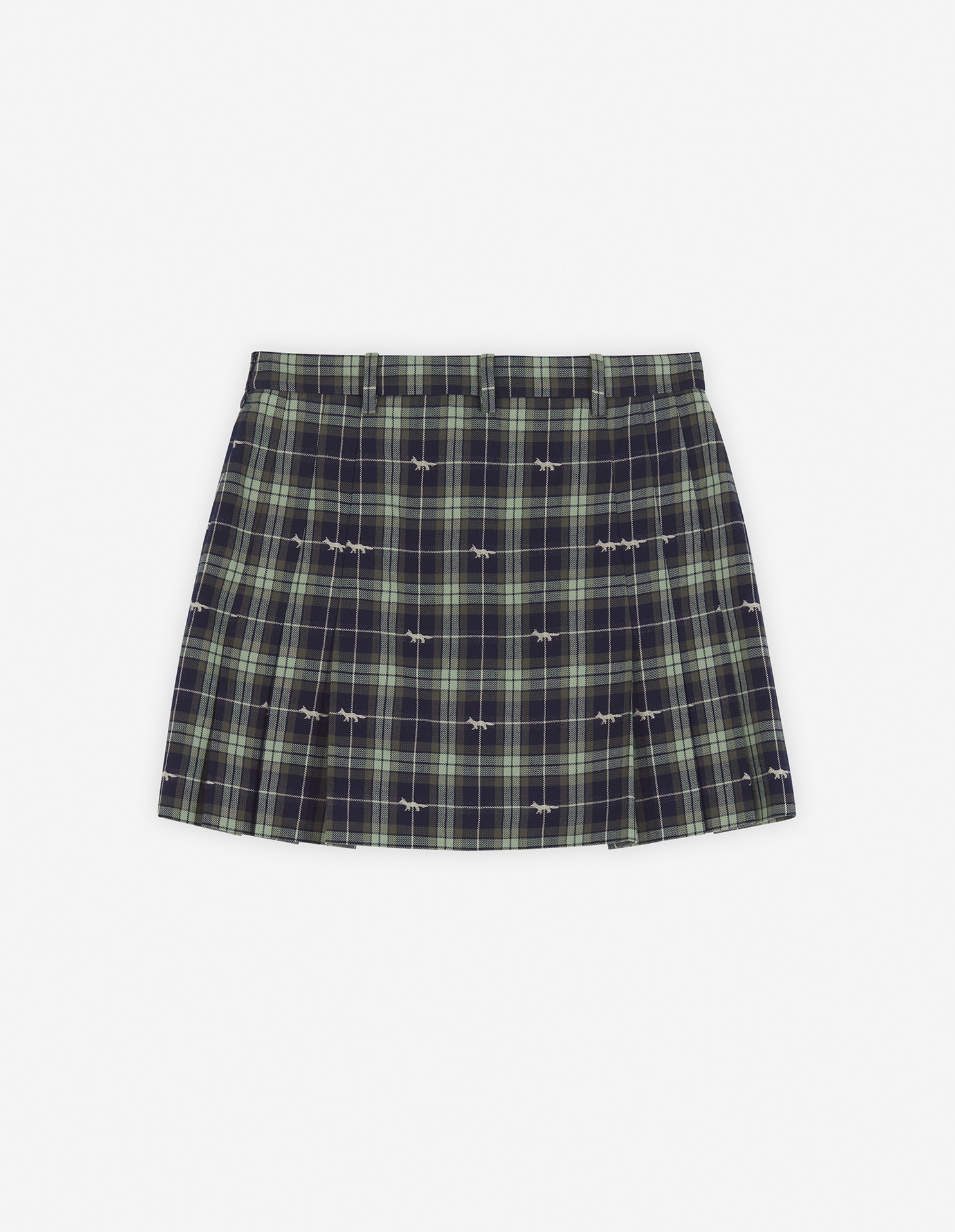 PLEATED MINI SKIRT WITH POCKETS - 6