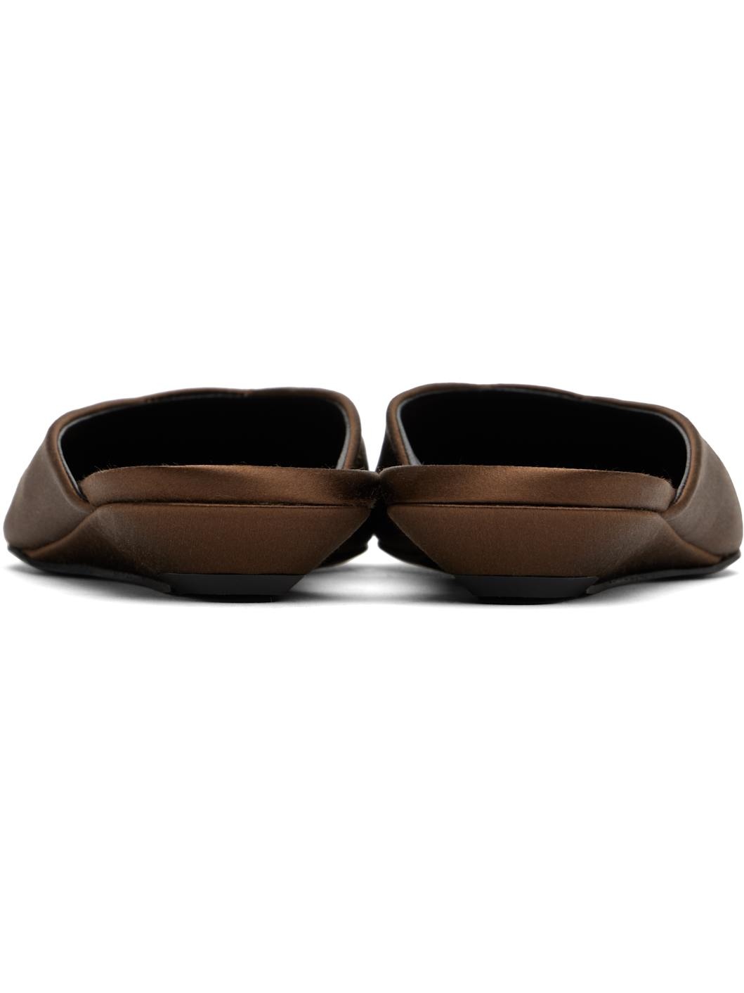 Brown Liz Mules - 2