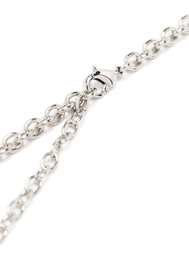 heart-shape crystal necklace 3
