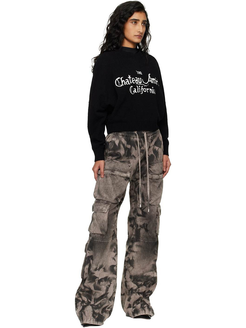 AMIRI Black Chateau 'Amiri' Sweater outlook